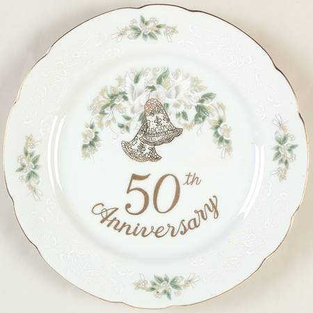 Anniversary Luncheon Plate