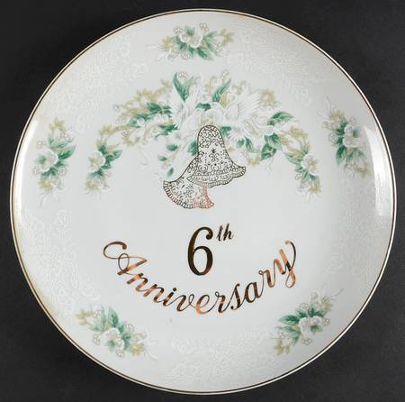 Anniversary Dinner Plate