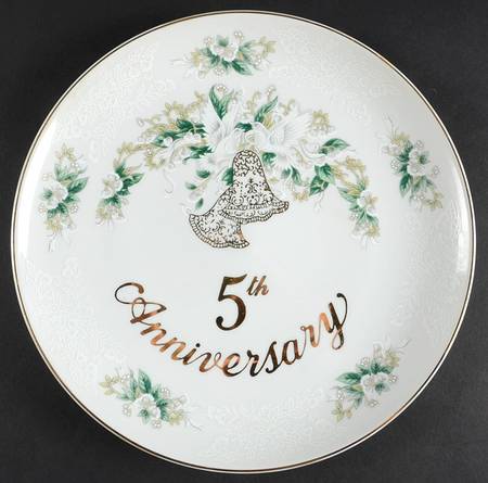 Anniversary Dinner Plate