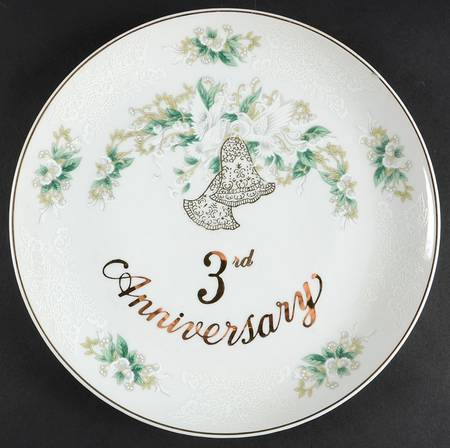 Anniversary Dinner Plate