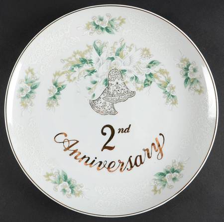 Anniversary Dinner Plate