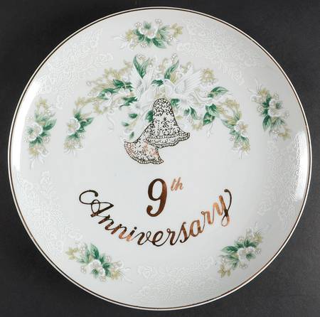 Anniversary Dinner Plate