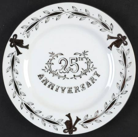 Anniversary Salad Plate