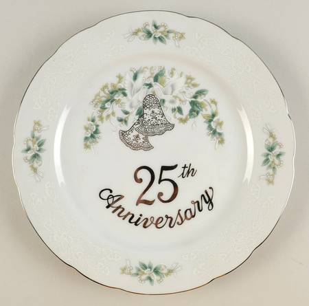 Anniversary Luncheon Plate