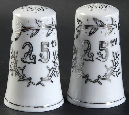 Anniversary Salt & Pepper Set by Lefton