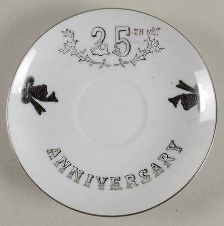 Anniversary Saucer for Footed Cup