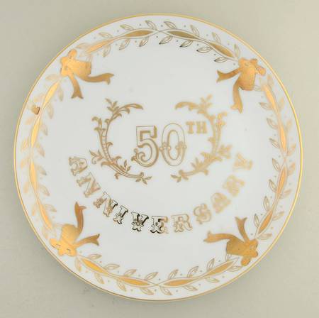 Anniversary Coupe Luncheon Plate