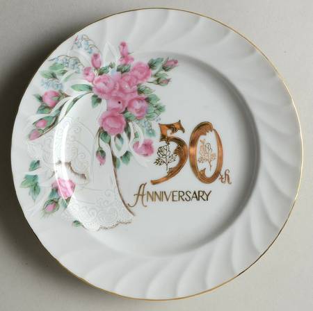 Anniversary Salad Plate