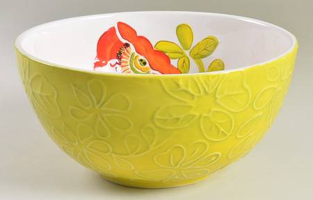Posy Garden 9" Round Serving Bowl
