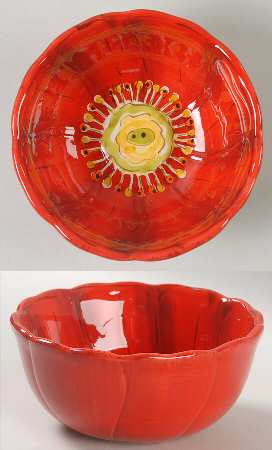 Cassandra Figural Fruit/Dessert Bowl