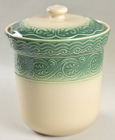 American Craft Ivy Cookie Jar & Lid