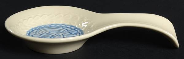 American Craft Cornflower Spoon Rest/Holder (Holds 1 Spoon)