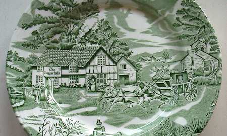 English Style Green by Luneville