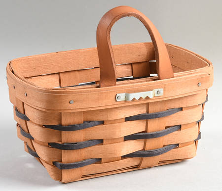 Baskets Blue Accent Small Key Basket