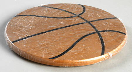 Baskets Basketball Lid for 7" Round Keeping Basket