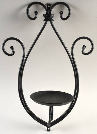 Baskets Metal Wall Sconce Candleholder