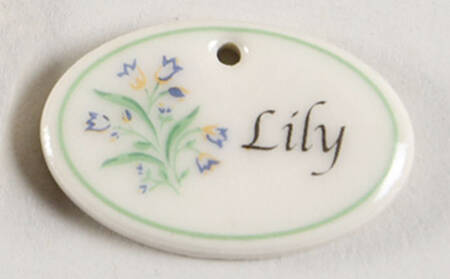 Baskets Lily of the Valley Tie-On Charm for Mini Basket