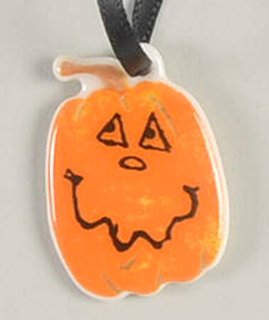 Baskets Small Happy Halloween Basket Charm Tie-On