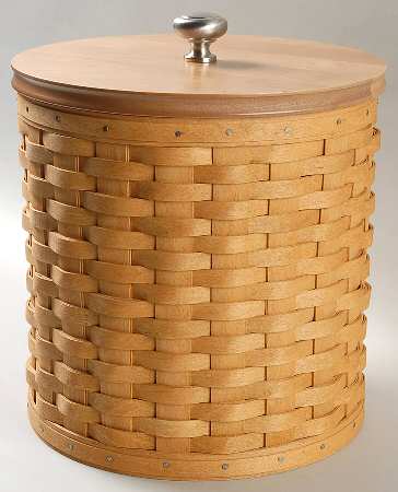 Baskets Large Canister Basket & Lid