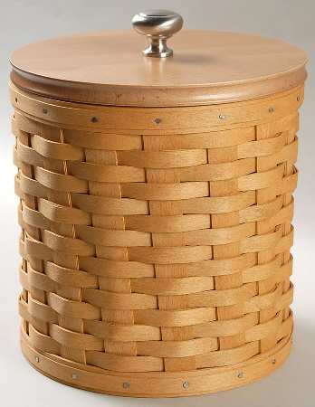 Baskets Medium Canister Basket & Lid