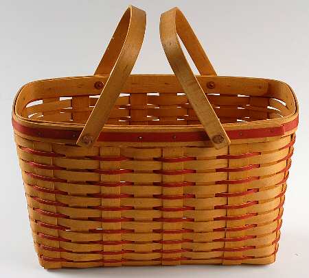 Baskets Red Cherished Memories Basket
