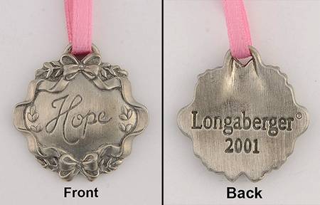 Baskets 2001 Horizon of Hope Tie-On Charm for Basket
