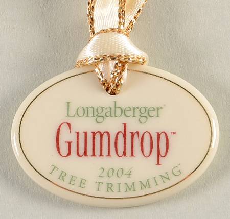 Baskets Gumdrop Basket Charm Tie-On