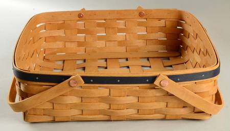 Baskets Blue Ribbon Pie Basket with Blue Accent