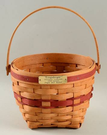 Baskets Red Jingle Bell Basket