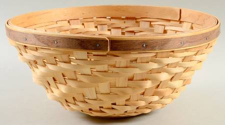 Baskets 10" Heartwood Bowl Basket