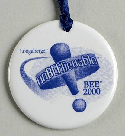 Baskets 2000 Bee "Unbeelievable" Tie-On Charm