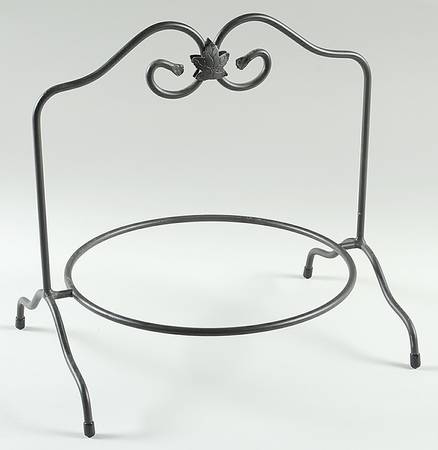 Baskets Single Pie Server Metal Stand