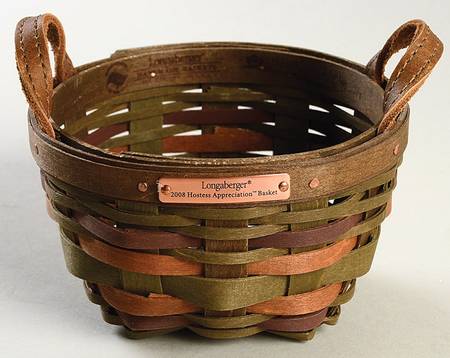 Baskets 2008 Hostess Appreciation Basket (4" American Work)