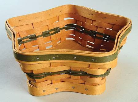 Baskets Green Little Star Basket