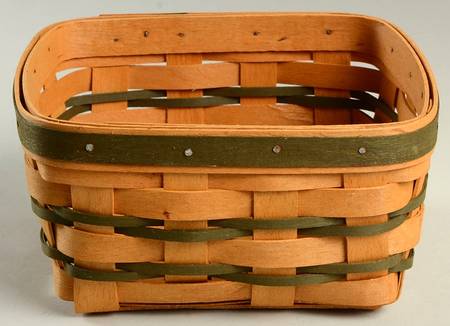 Baskets Green Accent Medium Berry Basket