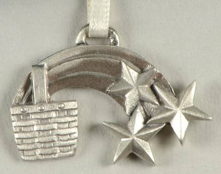 Baskets Make Your Dreams Come True Basket Charm Tie-On