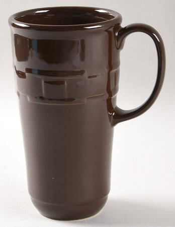 Woven Traditions Chocolate Travel Mug No Plastic Lid