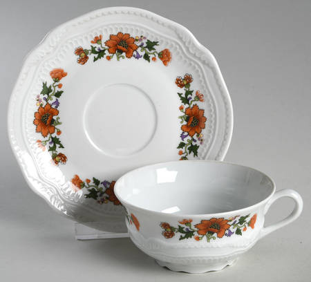 LAZ27 Flat Cup & Saucer Set