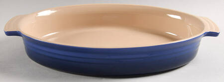 Indigo (Cobalt) 14" Oval Baker