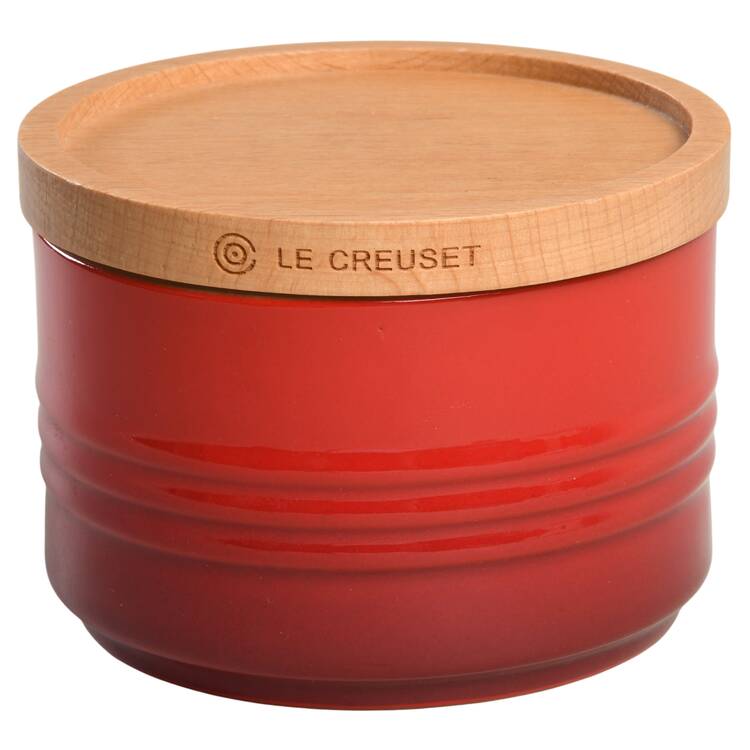 Cerise (Cherry) Small Canister & Lid