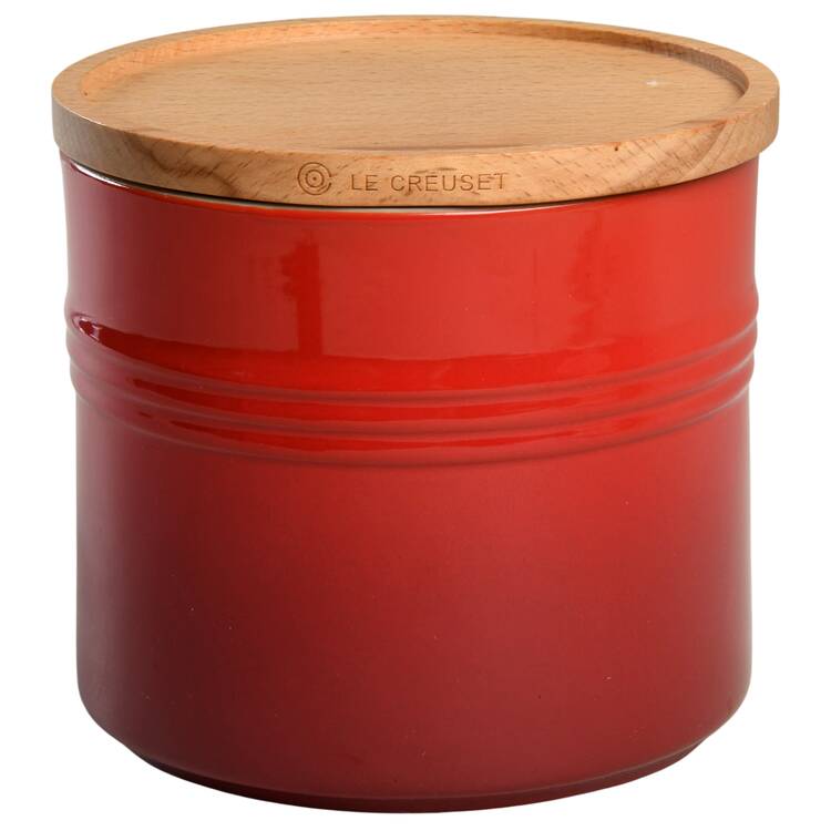 Cerise (Cherry) Large Canister & Lid