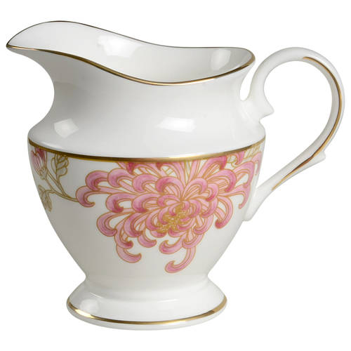 Painted Camellia Creamer