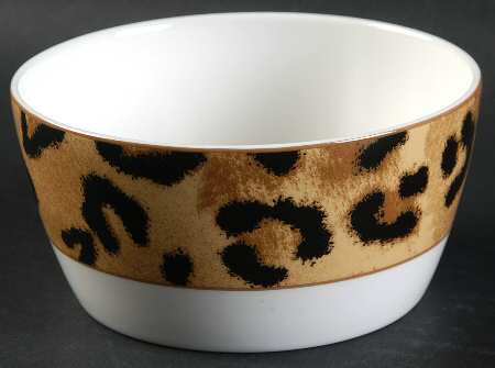 Safari Leopard Fruit/Dessert (Sauce) Bowl