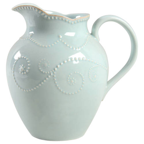 French Perle Ice Blue 58 Oz Pitcher