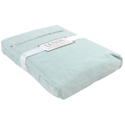 French Perle Ice Blue Rectangular Tablecloth 60" X 102"