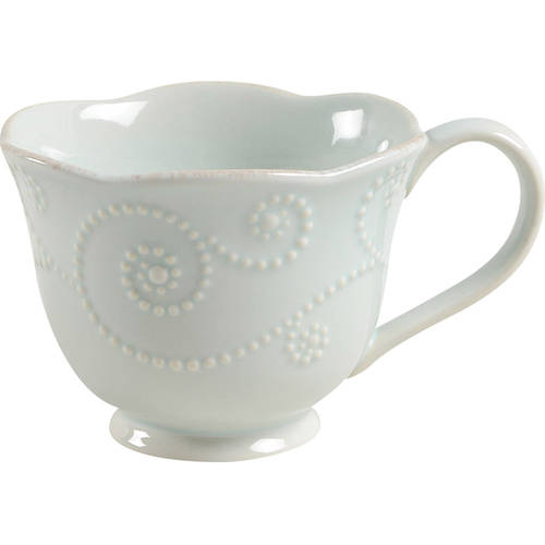 French Perle Ice Blue Footed Cup