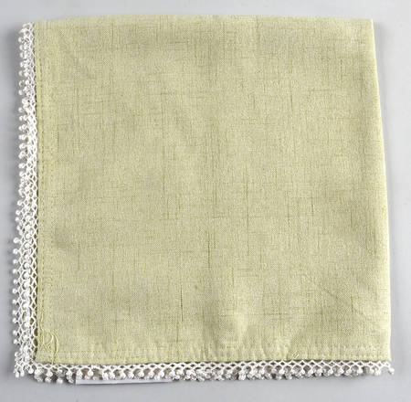 French Perle Pistachio Cloth Napkin