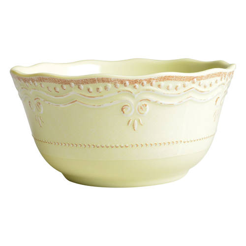 French Perle Pistachio Melamine All Purpose Bowl