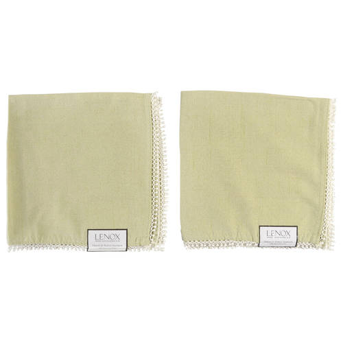 French Perle Pistachio Cloth Napkin - Set of 2