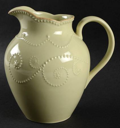 French Perle Pistachio 58 Oz Pitcher